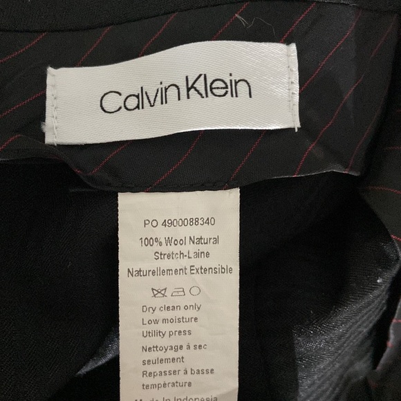 Calvin Klein Slim Fit Pants SIZE 32W x 30L Color BLUE - Picture 7 of 8